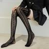 Женские кружевные высокие гольфы в стиле Лолита, женские милые ультратонкие сексуальные чулки в стиле колледжа