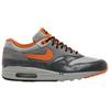 HUF x Nike Air Max 1 SP Оранжевые Унисекс Кроссовки Серый Антрацитовый Ярко-оранжевый HF3713-001