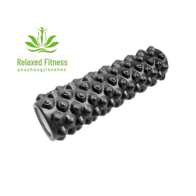 45cm EVA Foam Roller with Textured Surface for Muscle Massage and Relaxation