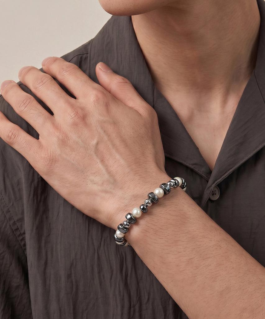 Браслет из бусин Ventera Midnight Pearl
