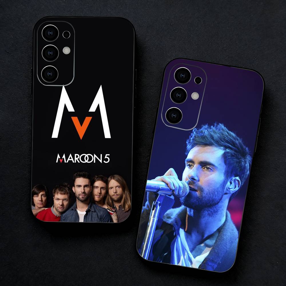 M-Maroon 5 Band A-Adam Levine Phone Case For Samsung S25,S24,S21,S22,S23,S30,Ultra,S20,Plus,Fe,Note,5G Black Cover