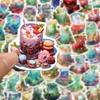 10 30 50Pcs Ins Style Art Drink Aesthetic Stickers Cartoon Plant Decals Kids Toys Diy Laptop Phone Scrapbook Decoration Sticker