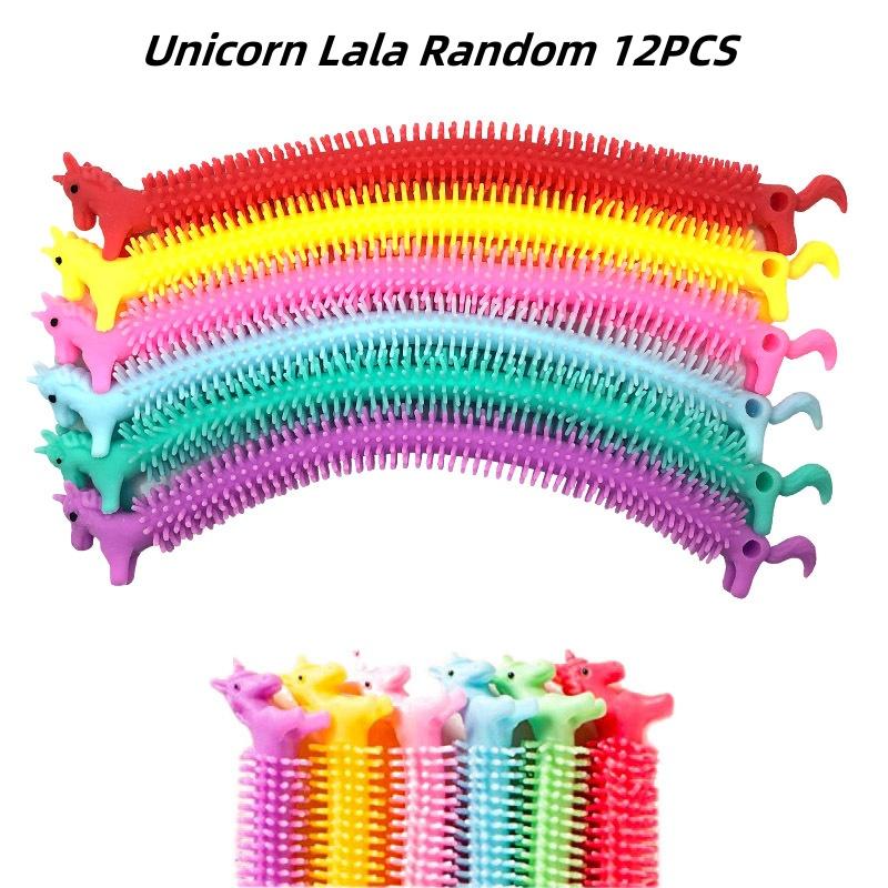 Unicorn Stretchy Strings Toys Sensory Stress Toys for Against Anxiety Quiet Stress Relief Toy for Autism and Special Needs