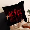 A-AC-DC Подушка-подушка с band-рисунком Чехол для подушки в машину Наволочка для дивана Автомобильный Рождественский подарок 40x40см 45x45см