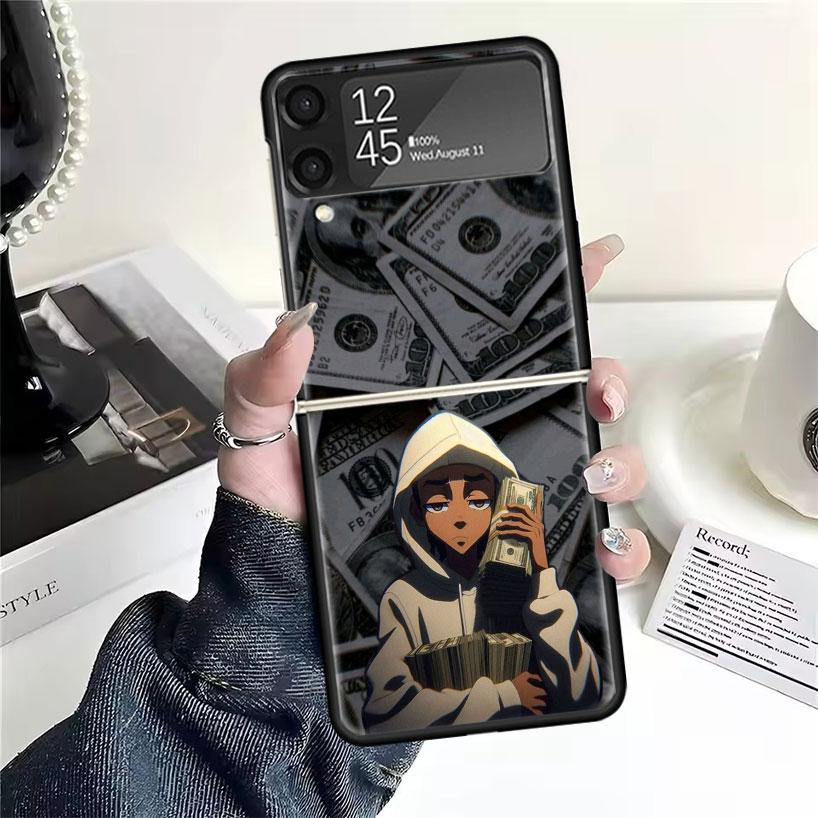 Рэпер 2pac Певец Тупак Чехлы Для Samsung Galaxy Z Flip 4 5 6 7 3 Z Flip7 Flip6 Flip4 Flip5 Flip3 5G Жесткие Ударопрочные Fundas Cov