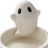 Ceramics Ghost Candle Holder Halloween Candle Holder Wedding Table Decor Candlestick Holder Cute Ghost Shape Candle Holder