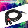 3.5mm Stereo Male 3.5mm Male To Dual 2 XLR Male Plug Male To Dual XLR Connector  Audio Equipment