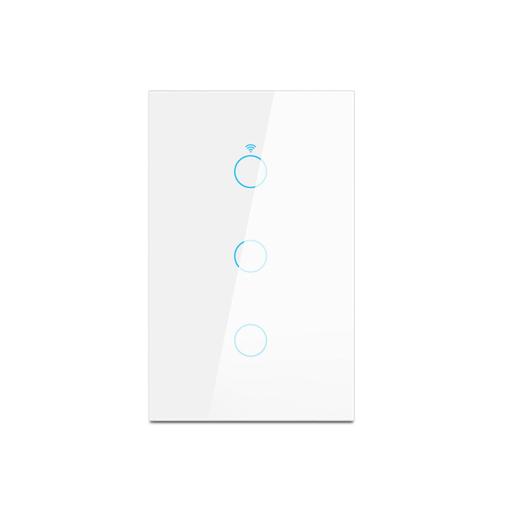 Tuya Smart Life WiFi светодиодный переключатель света приложение 433RF Alexa голосовой пульт дистанционного управления сенсорный переключатель совместимый нейтральный провод \ без нейтрального провода