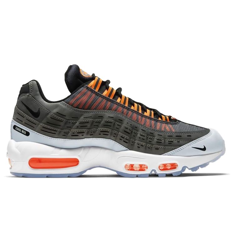 Ким Джонс x Nike Air Max 95 Total Orange Унисекс Кроссовки Черный DD1871-001