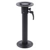 RV Table Leg Base Set 450 to 725mm Adjustable Detachable Aluminum Alloy Table Leg Pedestal Mount for Campervan Pontoon