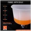 HORUSDY No-Spill Coolant Funnel Kit, Spill Proof Funnel Bleeder With Adapters. Universal Fitment