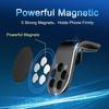 WKZA3 Metal Magnetic Car Phone Holder for Citroen C1 C2 C3 C4 C5 C6 C8 C4L DS3 DS4 DS5 DS5LS DS6 Grand Picasso C-ELYSEE Accessories