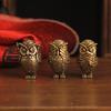 Exclusive Retro Brass Owl Desktop Ornament