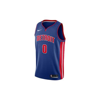 NBA Basketball Jersey Fan Edition Detroit Pistons Drummond Away Men Tops Blue 864473-495