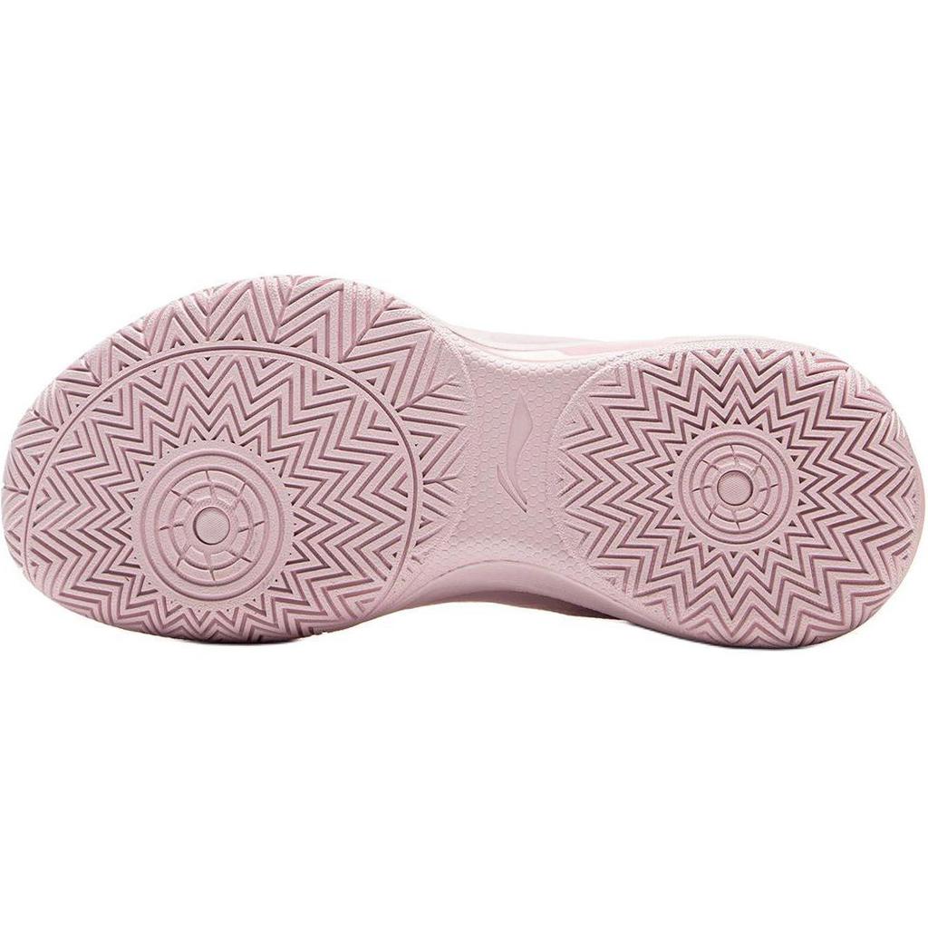 Li Ning Kids Wind Shadow 2.0 Sweet Pink Cream Basketball Shoes Men Sneaker YKBU072-6