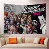 Настенный гобелен Аниме Danganronpa Стильный Хаджиме Нагито Арт Смелый Акцент для Комнаты Поклонников Мистического Аниме Danganronpa