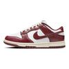 Dunk Low Premium Vintage Красные женские кроссовки White Team-Red Coconut-Milk FJ4555-100