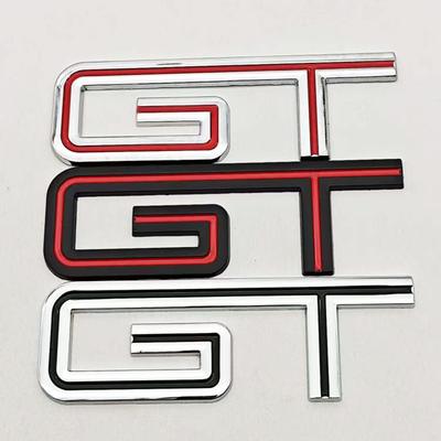 3D Хромированный Металлический Логотип Стайлинга Автомобиля GT Наклейки на Задний Багажник Шильдик Наклейка Для Mustang Shelby GT GT500 GT350 Автоаксессуары