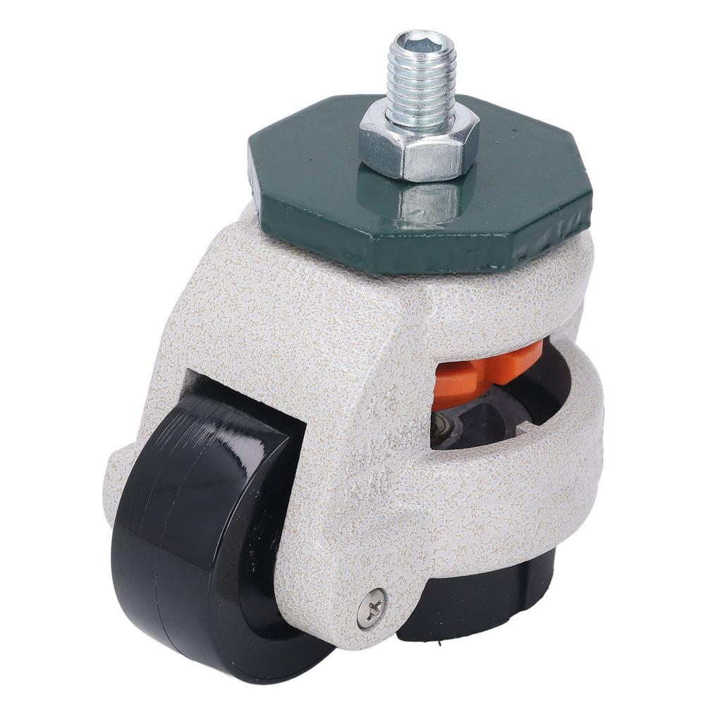 Leveling Stem Caster M12 Heavy Duty Adjustable with Ratchet Handle for Workbench Machine Equipment 51mm OD