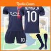 2324 Paris Saint-germain Football Kit Messi Neymar Mbappe Suitable For Kids