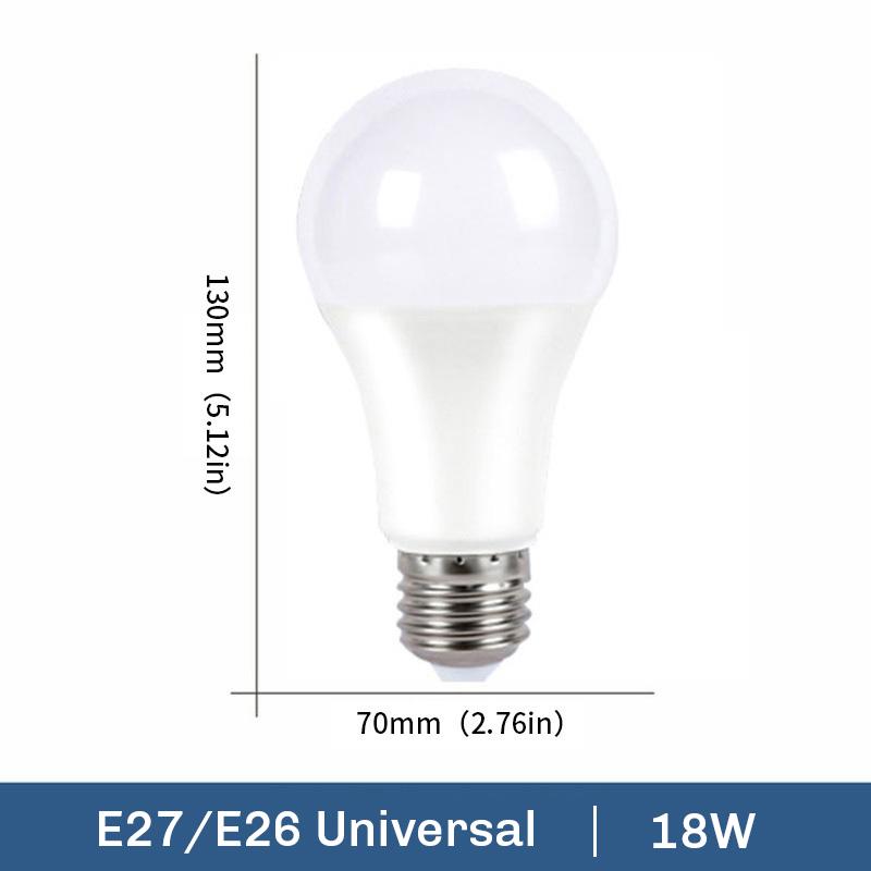 1pc LED bulb light AC110V high power 3W-20W E27 high lumen no strobe suitable for children's room study kitchen