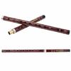 Chinese Bamboo Flute, F Key, 2-Section Design, Accurate Tone Holes, Multi-Purpose Playing, Traditional Handmade, Bitter Bamboo Flute (Key of F)
