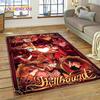 Мультфильм H-Helluva Boss Blitzo H-Hazbin Hotel Rug Ковер для гостиной Спальня Домашний декор, напольный коврик Нескользящий для дивана Коврик