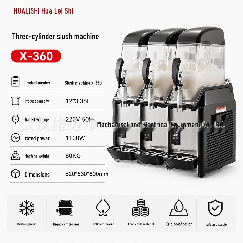 Yimeike Multi-Cylinder Commercial Slush & Smoothie Machine