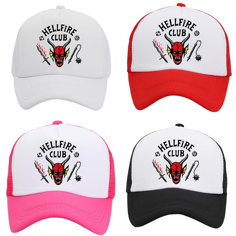 Stranger Things Thinking Cap Retro Trucker Hat With Unique Design Limited Edition Adjustable For Men Women And Kids