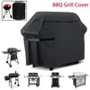 Waterproof BBQ Grill Covers Heavy Duty Barbecue Cover Rain Protective   Electric Barbe Accessories