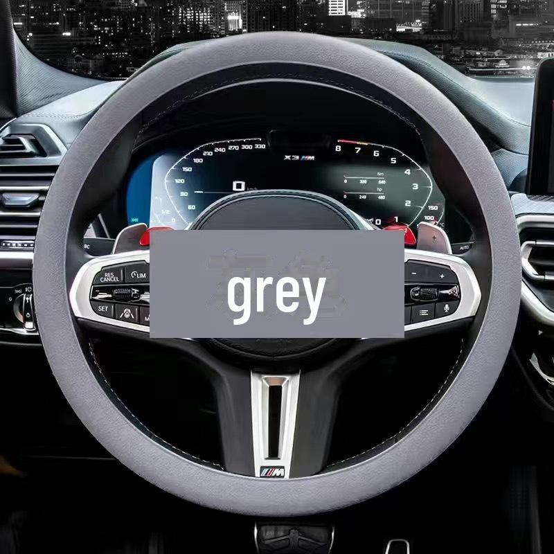 Силиконовый чехол на руль для мужчин и женщин — летняя мода, впитывающий пот, нескользящий, универсальный, подходит для любого сезона, тонкий и мягкий.