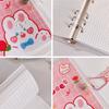 Transparent With Pendant A6 Size School Handbook Diary Journal Spiral Note Book Binder Notebook