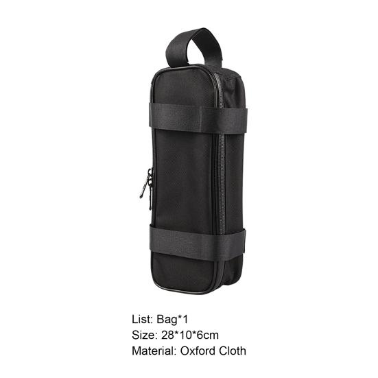 Bicycle Frame Bag Large Capacity Removable Oxford Cloth Electric Bike Battery Pouch for Biking