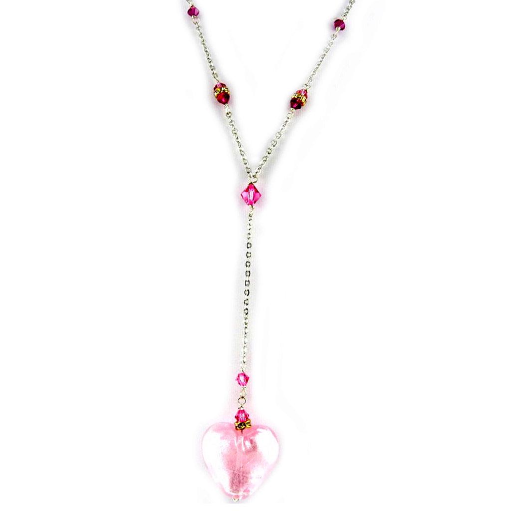 Les Trésors De Lily [B8920] - Колье «Love Murano» розовое
