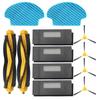 Replacement Main Brush HEPA Filter for Ecovacs Deebot DT85 DT83 DM81 DT85G Vacuum Cleaner Robot Mop Cloth