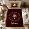 Warnermedia (11) Customize your name rug, office chair cushion, home bedroom living room gift.