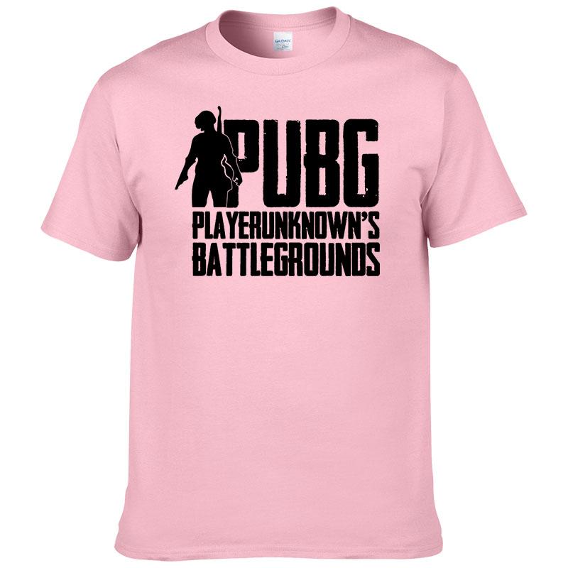 New Summer 2024 Game Pubg T Shirt Men Cotton Short Sleeve Print T-Shirt Fashion Casual Tops Cool Tees Hombre F23