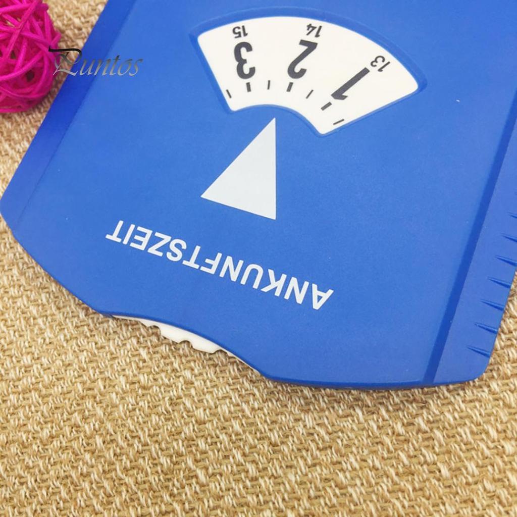 Синий компактный аналоговый таймер парковочной карточки со скребком для снега