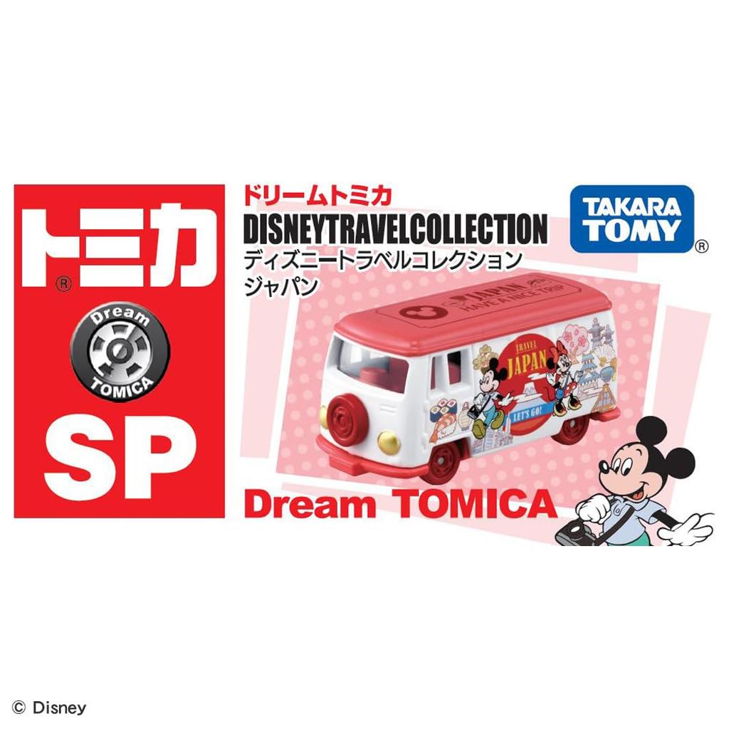 TAKARA TOMY Tomica Dream Tomica SP Disney Travel Collection Japan Miniature Car Toy for Ages 3 and Up