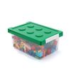 LEGO Kids' Storage Box for Building Blocks and Snacks - Plastic Organizational Bin