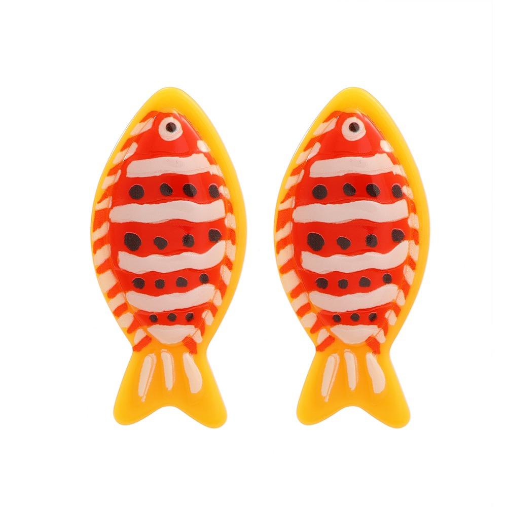 Beach Fish Necklaces Korean Style Bohemian Drop Earrings Aesthetic Ear Jewelry Girls Gift