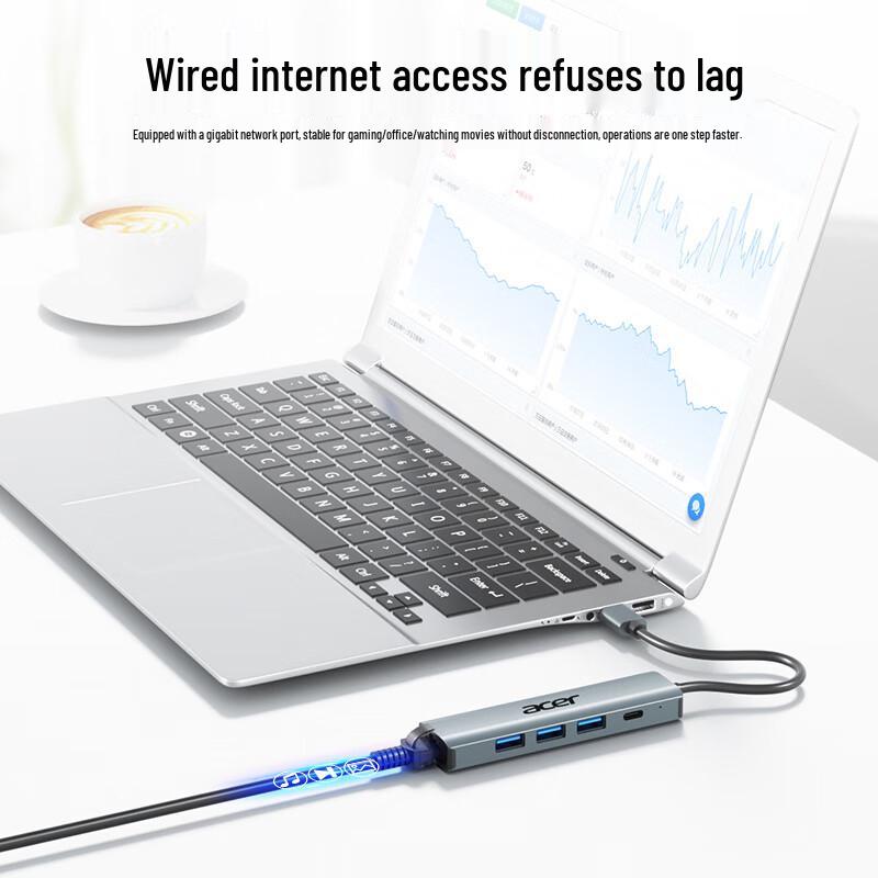 USB/Type-C концентратор Acer для Ethernet