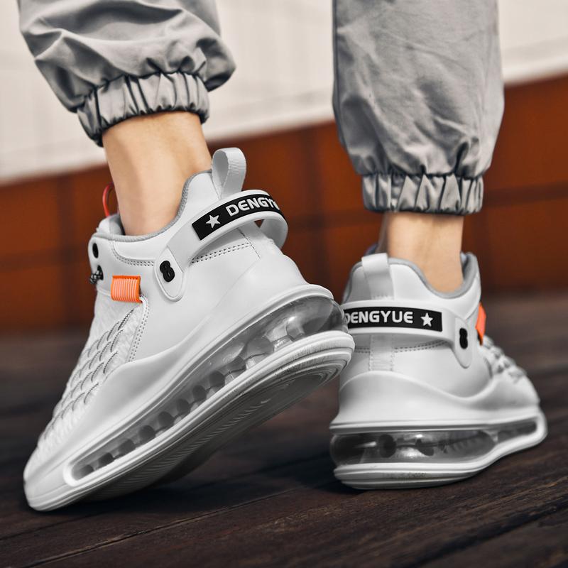 Мужская летающая тканая спортивная обувь на воздушной подушке, дышащая повседневная обувь 39-45