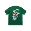 Li Ning X League Of Legends Collaboration April Fools Day Series Graphic Print Casual Loose Short Sleeve T-Shirt Unisex Tops Eden-Green AHSU811-2
