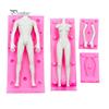 Kitchen Artifact Body Shaped Silicone Mold Fondant Decor Handmade DIY Baking Clay Mould