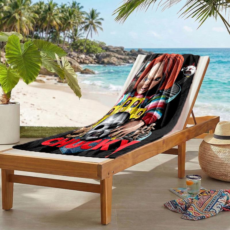 Chucky Fashion Beach Towel: Ideal for Summer Adventures Soft, absorbent and quick drying suitable for swimming and bathing