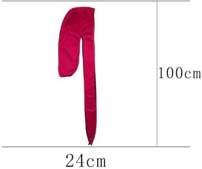 BERUKO 2-piece Do-rag Хип-хоп Бандана Танцор Тюрбан Пиратская кепка Легкая (черно-белый)