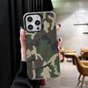 Camouflage Military Pattern Shockproof Phone Case for iPhone 17 Air 16 16E 15 Pro Max 14 Plus 13 Mini 12 Back Cover Anti Fall Fu