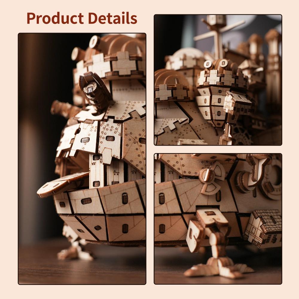 """Креативный Замок 3D Деревянная Головоломка Деревянный Модель-Набор DIY Игрушка Домашний Декор Сложная Лучший Подарок Для Детей Взрослых """