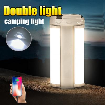 Супер яркий уличный фонарь для кемпинга, перезаряжаемый многофункциональный фонарь для палатки, мощный XPG+COB фонарик, прожектор для кемпинга, фонарь